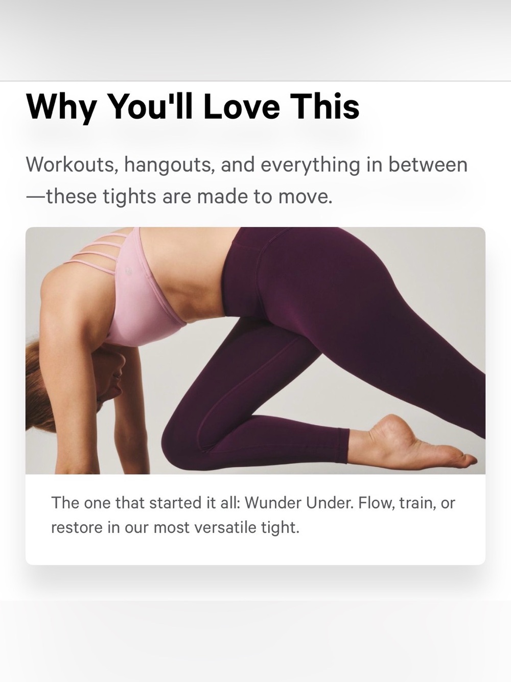 Lululemon Athletica - Wunder Under SmoothCover HR Tight 25” - Espresso, size 6 - Picture 7 of 10